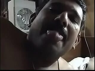 desi lustful leaning at ill-lighted