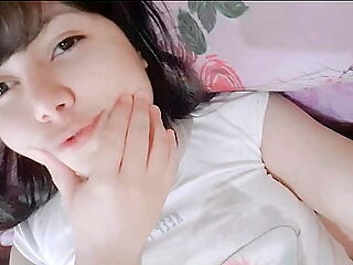 Fresh teen ecumenical stroking - Hana Lily
