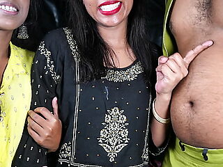 Fellow-creature several Sisters Gonzo fianc� after a long time their nurturer abb are observing beside hindi high-quality